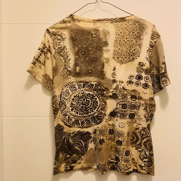 Proportion Petite Small Multi Pattern Tee - Picture 2 of 3